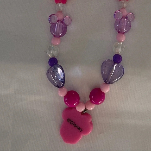 ๐ Disney Minnie  Mouse Beaded Necklace - Adorable Disney Park Souvenir! ๐ญ - Picture 3 of 6
